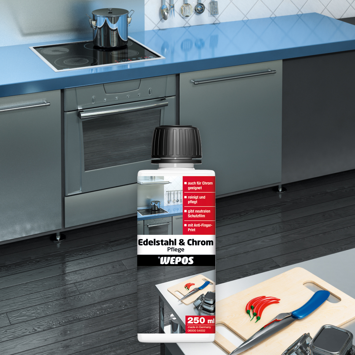 Edelstahl & Chrom Pflege