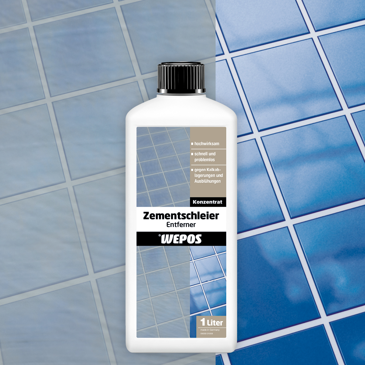 Cement Residue Remover Kunststoffflasche Zementschleier-Entferner